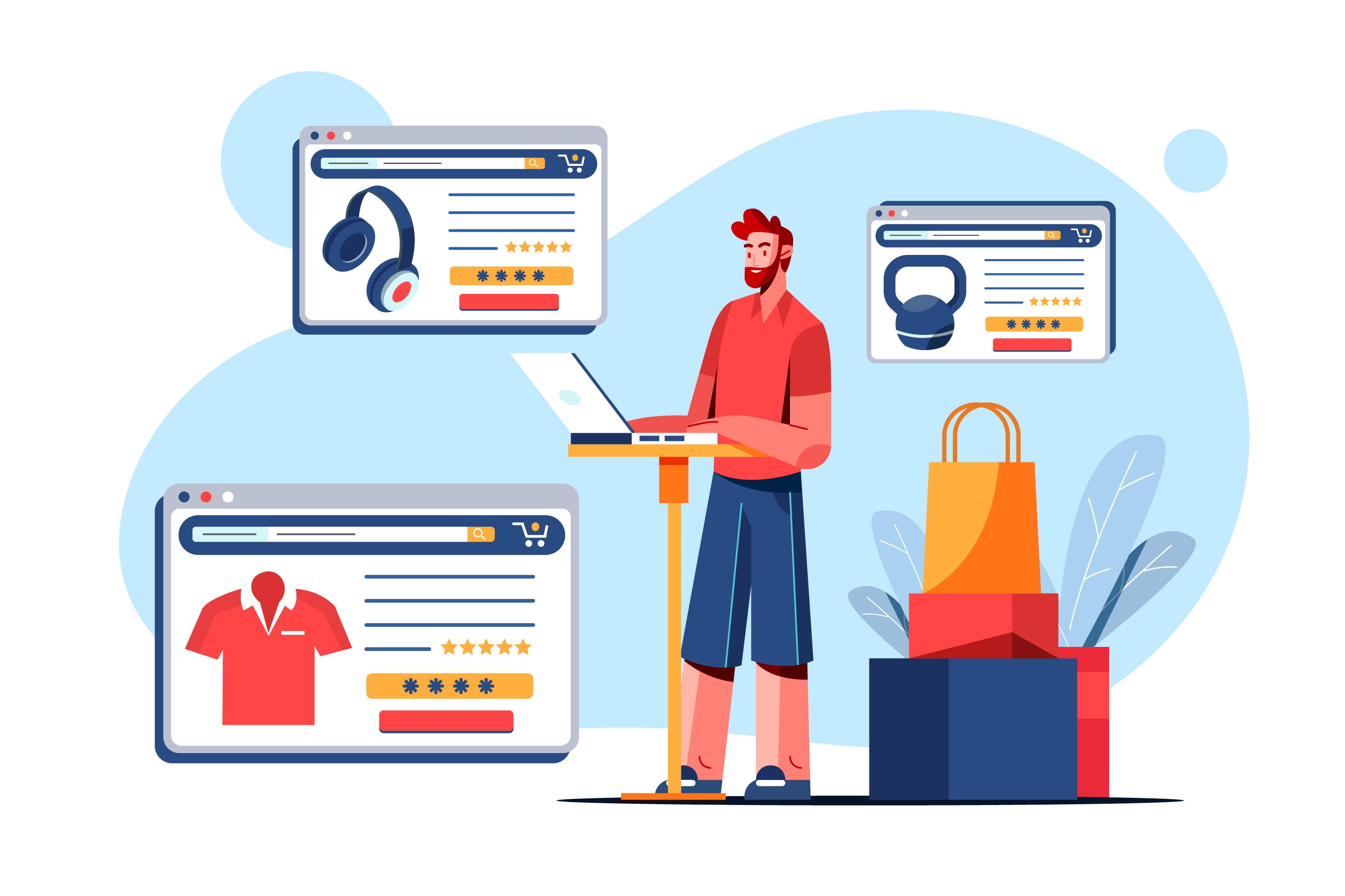 Custom e-commerce Website development Services